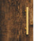 vidaXL - Dressoir - 69,5x34x90 - cm - bewerkt - hout - gerookt - eikenkleurig