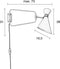 Zuiver Shady Wandlamp Grijs