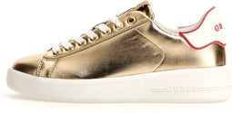 GUESS Rockies8 - Lage Dames Sneakers - Rode details - Platinum (40)
