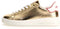 GUESS Rockies8 - Lage Dames Sneakers - Rode details - Platinum (40)
