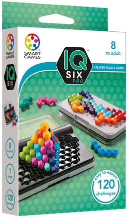 SmartGames IQ Six Pro - Educatief spel - 120 opdrachten