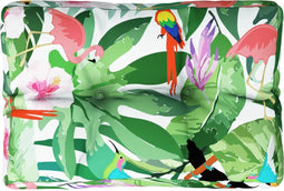 vidaXL - Palletkussen - 50x40x12 - cm - stof - meerkleurig