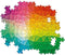 Clementoni - Puzzel 1000 Stukjes Mosaic - Colorboom, Puzzel Voor Volwassenen en Kinderen, 14-99 jaar, 39597