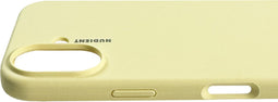 Nudient Base Case geschikt voor iPhone 16 Plus Pale - Geel