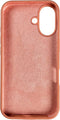 Nudient Base Case geschikt voor iPhone 16 Plus Peach - Oranje