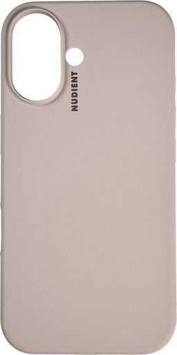 Nudient Base Case geschikt voor iPhone 16 Plus Stone - Beige