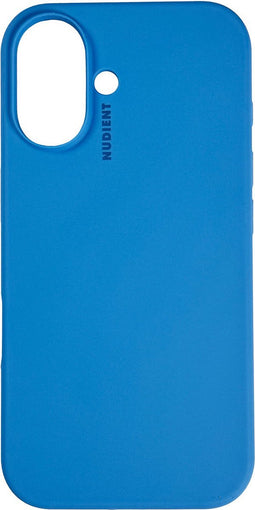 Nudient Base Case geschikt voor iPhone 16 Plus Vibrant - Blauw