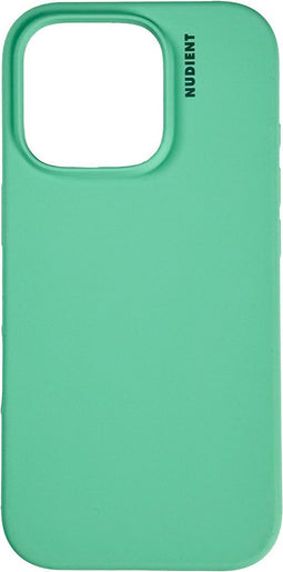 Nudient Base Case geschikt voor iPhone 16 Pro Max Mint - Groen