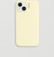 Nudient Base Case iPhone 14 Pale - Geel