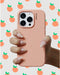 Nudient Base Case iPhone 14 Peach - Oranje