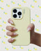 Nudient Base Case iPhone 14 Pro Pale - Geel
