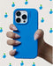 Nudient Base Case iPhone 14 Pro Vibrant - Blauw