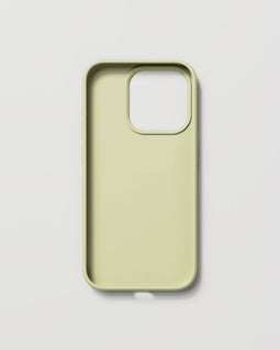 Nudient Base Case iPhone 15 Pro Pale - Geel