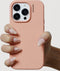 Nudient Base hoesje geschikt voor iPhone 15 - Oranje