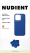 Nudient Bold Case Apple iPhone 15 Signature - Blauw