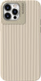 Nudient Bold Case hoesje geschikt voor iPhone 12 en 12 Pro - Zand