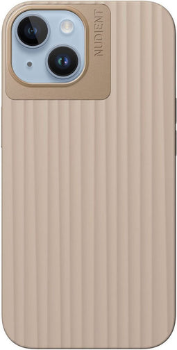 Nudient Bold Case hoesje geschikt voor iPhone 14 - Zand