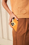 Nudient Bold Case hoesje voor iPhone 14 - Oranje