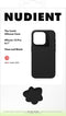 Nudient Bold hoesje voor iPhone 15 - Zwart
