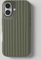 Nudient Bold MagSafe Case geschikt voor Apple iPhone 16 Olive - Groen