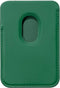 Nudient Card Holder 2022 Leather Emerald - Groen