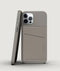 Nudient Card Holder Leather Clay - Beige