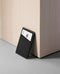 Nudient Card Holder Leather Ink - Zwart