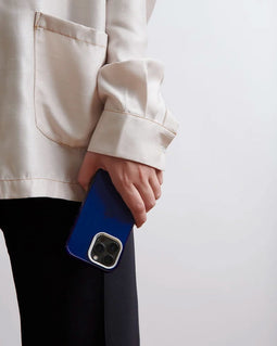 Nudient Form Case Apple iPhone 14 Pro Clear Blue