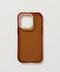Nudient Form Case Apple iPhone 14 Pro Clear Brown