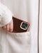 Nudient Form Case Apple iPhone 14 Pro Max Clear Brown