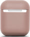 Nudient Hoesje geschikt voor Apple AirPods 2 Hardcase Hoesje | Nudient Thin - Dusty Pink | Roze