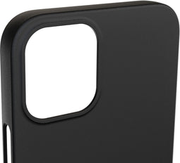 Nudient Hoesje geschikt voor Apple iPhone 12 Mini Telefoonhoesje Hardcase | Nudient Thin Precise Backcover | iPhone 12 Mini Case | Back Cover - Ink Black | Zwart