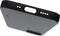 Nudient Hoesje geschikt voor Apple iPhone 12 Mini Telefoonhoesje Hardcase | Nudient Thin Precise Backcover | iPhone 12 Mini Case | Back Cover - Ink Black | Zwart