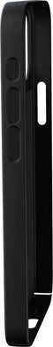 Nudient Hoesje geschikt voor Apple iPhone 12 Mini Telefoonhoesje Hardcase | Nudient Thin Precise Backcover | iPhone 12 Mini Case | Back Cover - Ink Black | Zwart