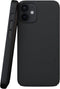 Nudient Hoesje geschikt voor Apple iPhone 12 Mini Telefoonhoesje Hardcase | Nudient Thin Precise Backcover | iPhone 12 Mini Case | Back Cover - Ink Black | Zwart