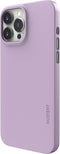 Nudient Hoesje geschikt voor Apple iPhone 13 Pro Max MagSafe Telefoonhoesje Hardcase | Nudient Thin Precise Backcover | Geschikt voor MagSafe | Geschikt voor Draadloos Opladen met Magnetische Ring | MagSafe Case - Pale Violet | Paars