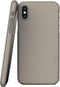 Nudient Hoesje geschikt voor Apple iPhone XS Telefoonhoesje Hardcase | Nudient Thin Precise Backcover | iPhone XS Case | Back Cover - Clay Beige | Beige