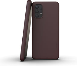 Nudient Hoesje geschikt voor Samsung Galaxy A32 5G Telefoonhoesje Hardcase | Nudient Thin Precise Backcover | Galaxy A32 5G Case | Back Cover - Sangria Red | Bordeaux rood