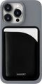 Nudient Magnetic Leren Kaarthouder - 3 Pasjes - MagSafe Compatible - Ink Black