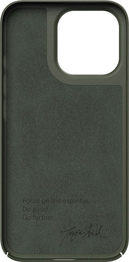 Nudient Thin Case V3 hoesje voor iPhone 13 Pro - Groen