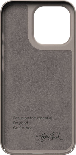 Nudient Thin Case V3 Magneetring hoesje voor iPhone 13 Pro - Grijs