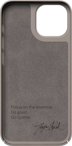 Nudient Thin Case V3 Magnet hoesje voor iPhone 13 mini - Grijs