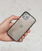 Nudient Thin Glossy Case Apple iPhone 11 Black Transparent