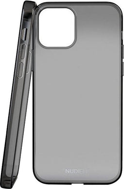 Nudient Thin Glossy Case Apple iPhone 12/12 Pro Black Transparent