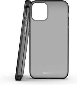 Nudient Thin Glossy Case Apple iPhone 12 Mini Black Transparent