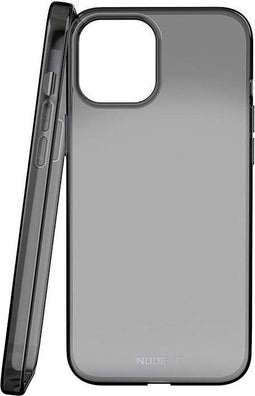 Nudient Thin Glossy Case Apple iPhone 12 Pro Max Black Transparent