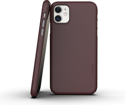 Nudient Thin Precise Case Apple iPhone 11 V3 Sangria Red
