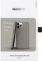 Nudient Thin Precise Case Apple iPhone 12/12 Pro V3 Clay Beige