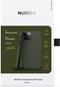 Nudient Thin Precise Case Apple iPhone 12/12 Pro V3 Pine Green