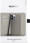 Nudient Thin Precise Case Apple iPhone 12 Pro Max V3 Clay Beige
